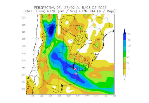 De la nada a la gloria: en la zona núcleo ahora no para de diluviar y se vienen más lluvias