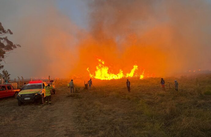 Productores desesperados por los incendios en Corrientes: piden más infraestructura