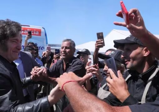 Milei recibió el apoyo del campo en el último día de Expoagro: “Queremos sacar el cepo y las retenciones”