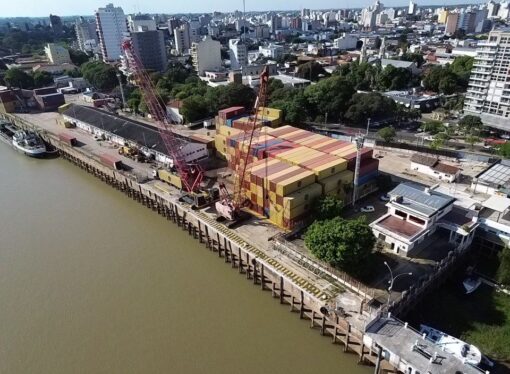 Récord de exportaciones: el Puerto de Corrientes opera con volúmenes históricos