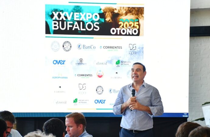 Valdés: “El búfalo es clave para la diversificación ganadera de Corrientes”