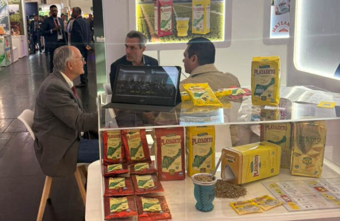Con exportaciones en alza, la yerba mate se promociona en Alemania