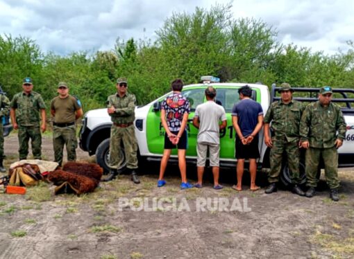 Policía de Corrientes logró desbaratar una banda de ladrones rurales en Curuzú Cuatiá