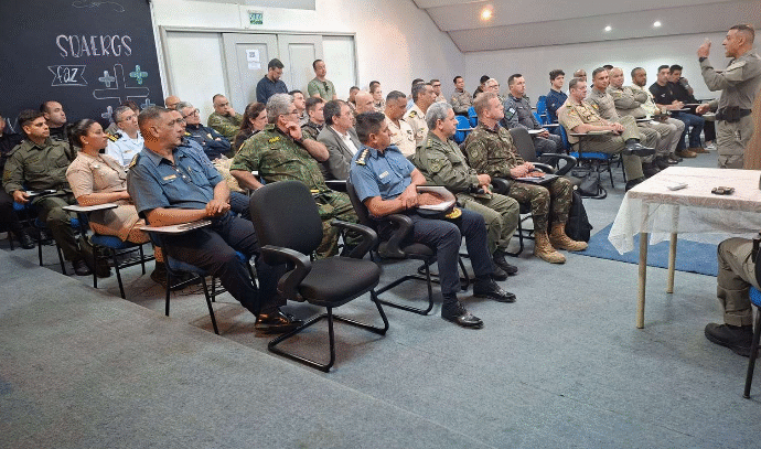 Reunión clave: Policía brasileña se comprometió a combatir el abigeato en zonas fronterizas de Corrientes y Misiones.