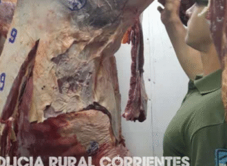 Policía de Corrientes inspecciona carnicerías ante presunta vinculación con el abigeato
