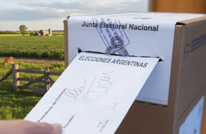 El “voto del campo”: un abrumador apoyo a Milei, incluso en las zonas de Buenos Aires inundadas