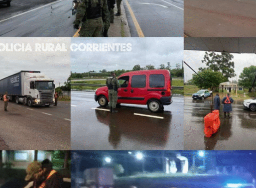 Operativo internacional Fronteras Seguras con participación de Policías de Corrientes y Misiones junto a fuerzas de Brasil y Uruguay