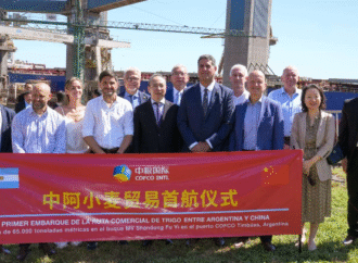 Hito en el mercado de granos: Argentina concretó primer embarque de trigo a China